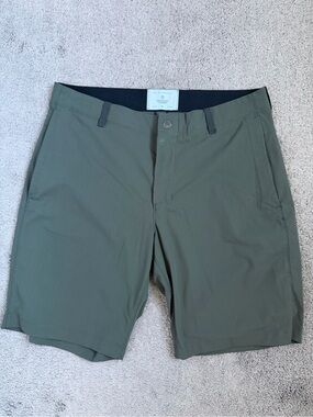 Reigning Champ Olive Performance Hybrid Shorts